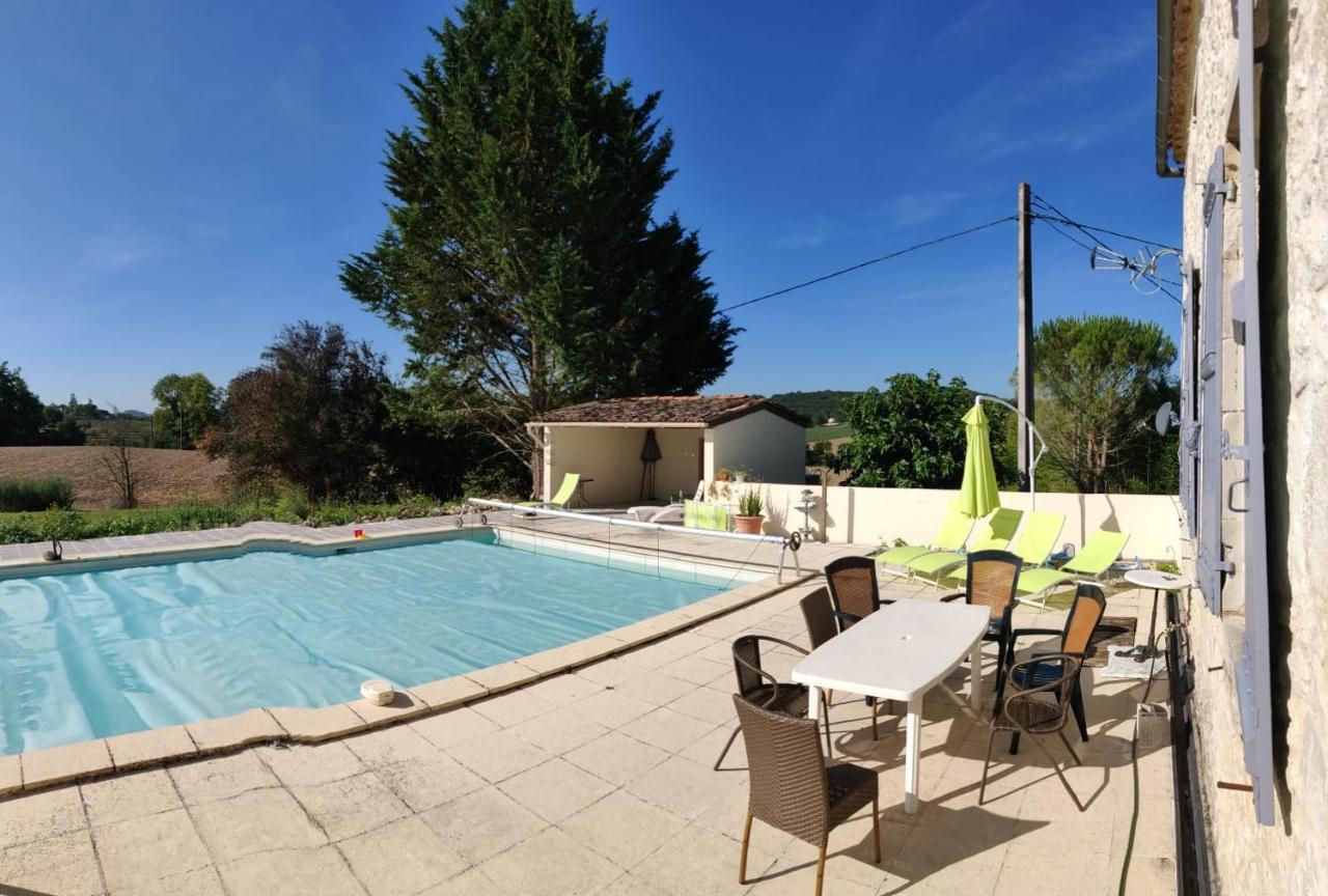 Biou Bed and Breakfast La Sauvetat-sur-Lède Exterior foto
