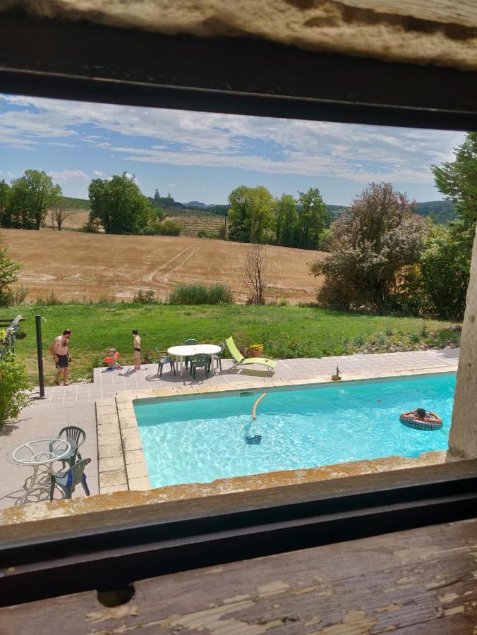 Biou Bed and Breakfast La Sauvetat-sur-Lède Exterior foto